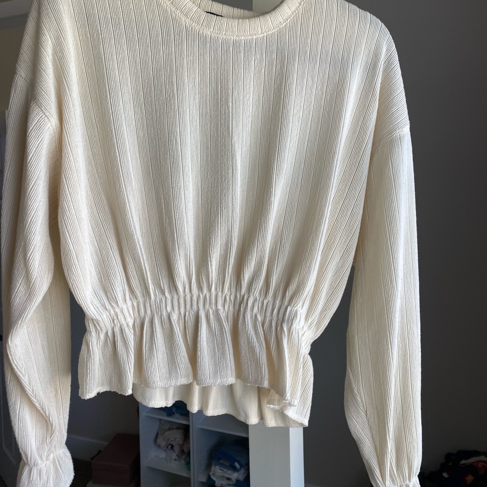 Zara Peplum Top